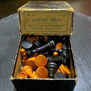 Milton Bradley collectible “Chess Set" #4715